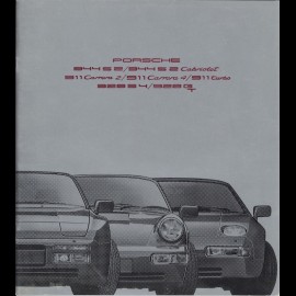 Porsche Brochure Range 944 / 911 / 928 08/1990 in german WVK127310