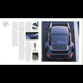 Porsche Brochure Range 944 / 911 / 928 08/1990 in german WVK127310