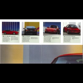 Porsche Broschüre Modellreihe Baujahr 1990 in Niederländisch WVK105695