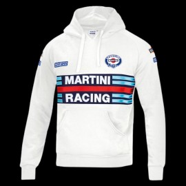 Sweatshirt Sparco Martini Racing Hoodie weiß - Herren 01279MRBI