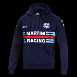 Sweatshirt Sparco Martini Racing Hoodie Dunkelblau- Herren 01279MRBM