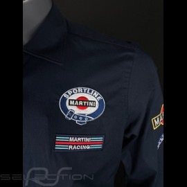 Martini Racing Shirt Navy blue Sparco 01277MR