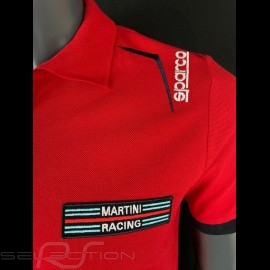 Martini Racing Polo shirt Red Sparco 01276MR