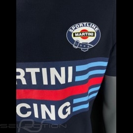 T-Shirt Sparco Martini Racing Navy blue- men 01274MRBM