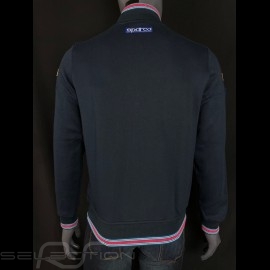 Martini Racing Jacket Fullzip Sweatshirt Navy blue Sparco 01278MR