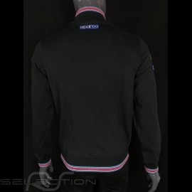 Martini Racing Jacket Fullzip Sweatshirt Black Sparco 01278MR