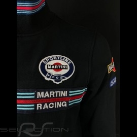 Martini Racing  Jacke Fullzip Sweatshirt Schwarz Sparco 01278MR