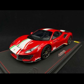 Ferrari 488 Pista Piloti Ferrari 2018 red Rosso Corsa 1/18 BBR P18160A2