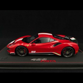 Ferrari 488 Pista Piloti Ferrari 2018 red Rosso Corsa 1/18 BBR P18160A2