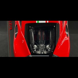 Ferrari 488 Pista Piloti Ferrari 2018 red Rosso Corsa 1/18 BBR P18160A2