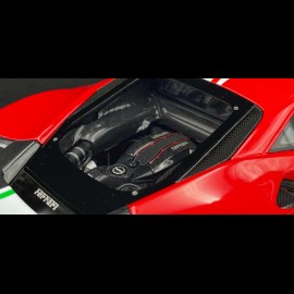 Ferrari 488 Pista Piloti Ferrari 2018 red Rosso Corsa 1/18 BBR P18160A2