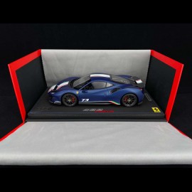 Ferrari 488 Pista Piloti Ferrari 2018 Abu Dhabi matt blau 1/18 BBR P18160F