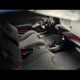 Ferrari 488 Pista Piloti Ferrari 2018 matte blue Abu Dhabi 1/18 BBR P18160F
