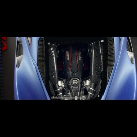 Ferrari 488 Pista Piloti Ferrari 2018 matte blue Abu Dhabi 1/18 BBR P18160F