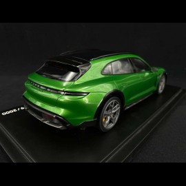 Porsche Taycan Turbo S Cross Turismo 2021 Mamba green metallic 1/18 Minichamps WAP0217830M001
