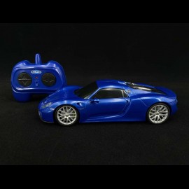 Porsche 918 Spyder Radio controlled sapphire blue 1/24 Porsche MAP02481018