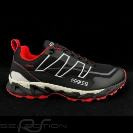 Sparco Sneaker Sport Torque Schwarz / Rot - Herren