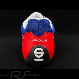 Sneaker Sparco Sport Fahrschuh S-Pole Blau / Weiß / Rot - Herren