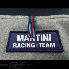 Porsche Jacket Martini Racing Fullzip Sweatshirt Heather gray / Navy blue WAP551M0MR - men