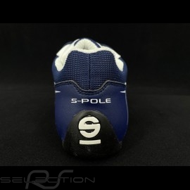 Driving shoes Sparco Sport sneaker S-Pole navy blue / white - men