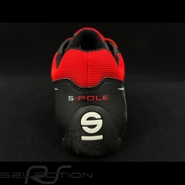 Sneaker Sparco Sport Fahrschuh S-Pole Schwarz / Rot - Herren