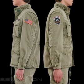 Military jacket M65 commando US army Khaki green - Men