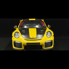 Porsche 911 GT3 RS type 991 Weissach package 2018 racing yellow 1/8 Minichamps 800621001