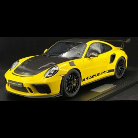 Porsche 911 GT3 RS type 991 2018 racing yellow 1/8 Minichamps 800641004