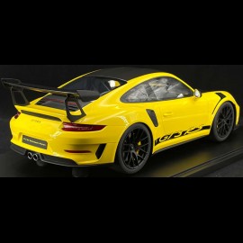 Porsche 911 GT3 RS typ 991 2018 Racing gelb 1/8 Minichamps 800641004