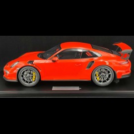 Preorder Porsche 911 GT3 RS type 991 2016 lava orange 1/8 Minichamps 800630000