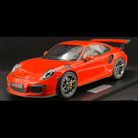 Preorder Porsche 911 GT3 RS type 991 2016 lava orange 1/8 Minichamps 800630000