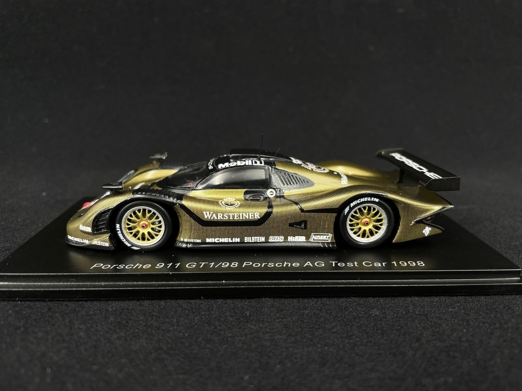 Porsche 911 GT1 /98 Porsche AG Test car 1998 1/43 Spark S5997 - Elfershop