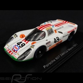 Porsche 907 n° 49 Wicky Racing Team Le Mans 1971 1/43 Spark S9773