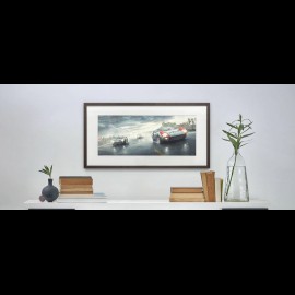 Luxury Frame Artwork "Fords and the Furious" 50 x 24 cm