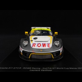 Porsche 911 GT3 R n° 99 ROWE Racing 2. FIA GT World Cup Macau 2019 1/18 Spark 18SA023