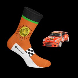 Jägermeister socks orange / green / black - unisex - Size 41/46