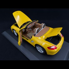 Porsche Boxster S 987 jaune 1/18 Welly 31123