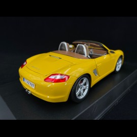 Porsche Boxster S 987 jaune 1/18 Welly 31123