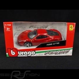 Ferrari 488 GTB 2015 Red 1/43 Bburago 18-36100