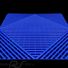 Garage floor tiles Blue RAL5005 Quality-Price - 15 years warranty - Set of 6 tiles of 40 x 40 cm
