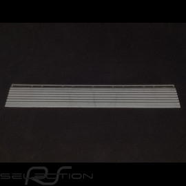 Abgeschrägter Bordstein für Garagenplatte - Farbe Grau RAL7012 - 4er-Satz - ohne Ösen