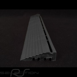 Sloped edging for garage slab - Colour Black RAL9004 - set of 4 - without eyelets