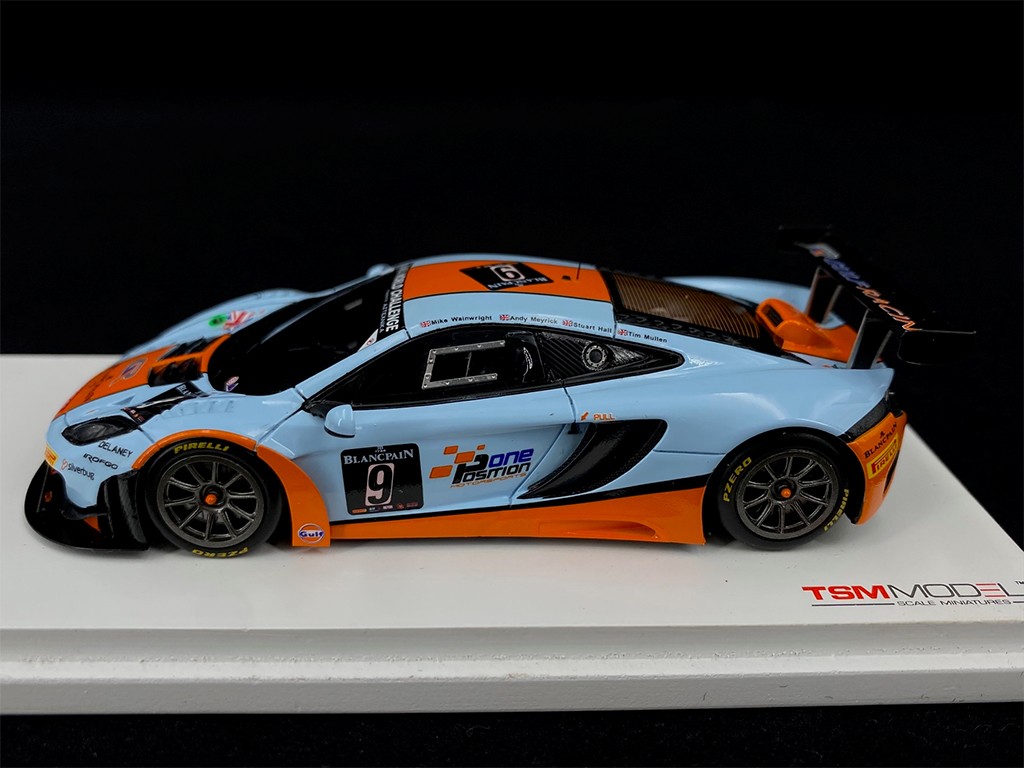 McLaren MP4-12C GT3 Gulf Racing n° 9 24H Spa 2013 1/43 True Scale
