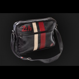 Leather Messenger Bag 24h Le Mans - Black 26063