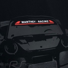 Porsche T-shirt Manthey Racing Porsche 911 GT2 RS Nürburgring 2018 Schwarz - Herren