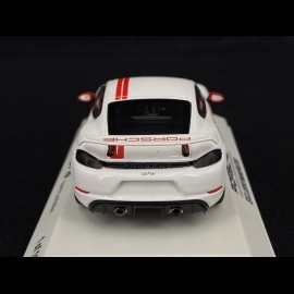 Porsche 718 Cayman GT4 Sports Cup Edition white / red 1/43 Minichamps WAP0204140LEXC