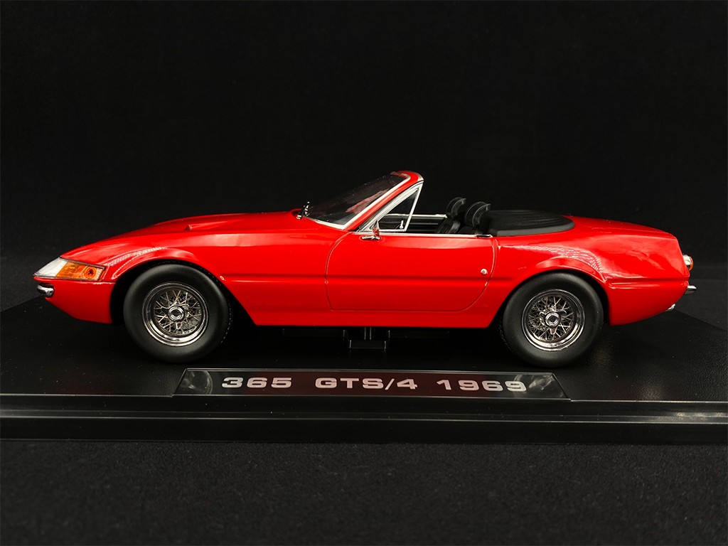 Ferrari 365 GTS Daytona Cabrio 1969 Red 1/18 KK Scale KKDC180611