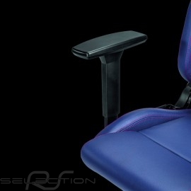 Ergonomic office armchair Sparco Martini Racing blue Comfortable seat