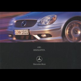 Mercedes Brochure Mercedes-Benz AMG Herzklopfen  2001 02/2001 in german AG004033-02