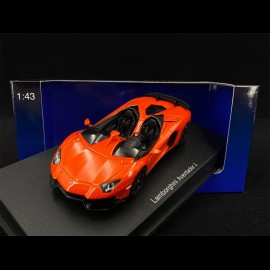 Lamborghini Aventador J 2012 Orange Argos 1/43 AutoArt 54652